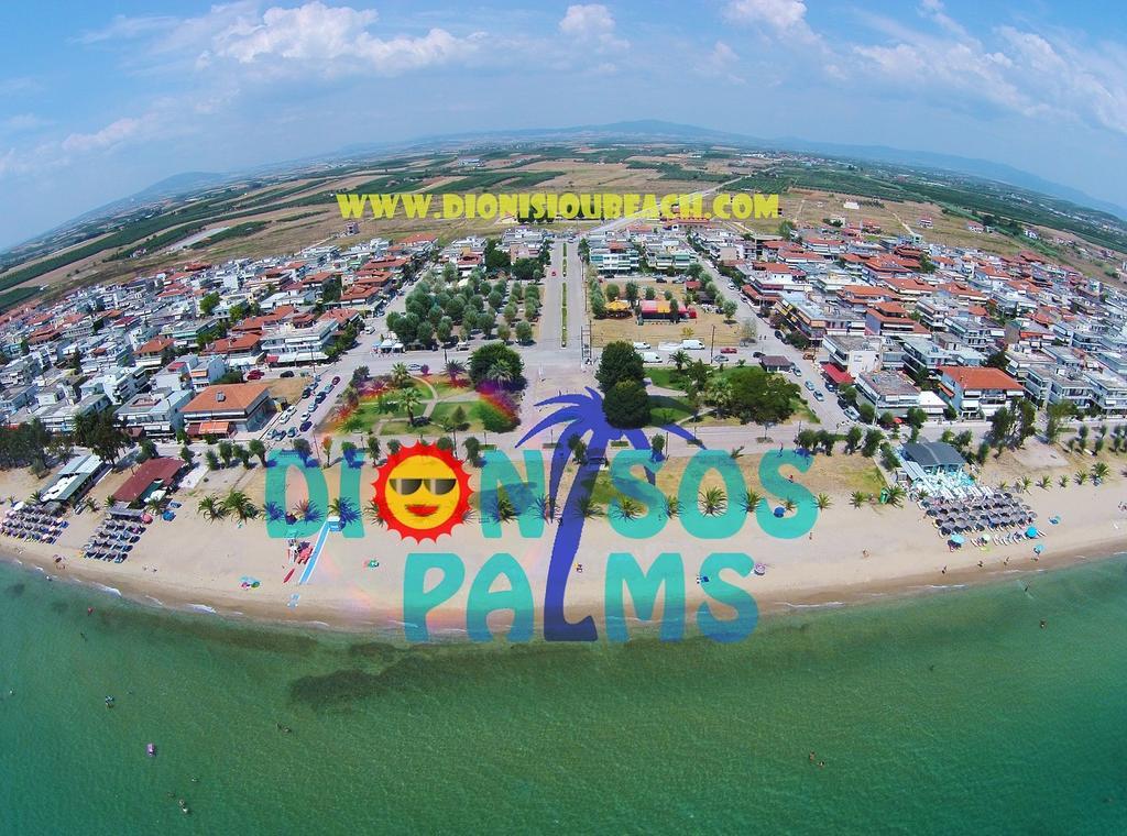 Dionisos Palms Apartments Paralia Dionysiou Esterno foto