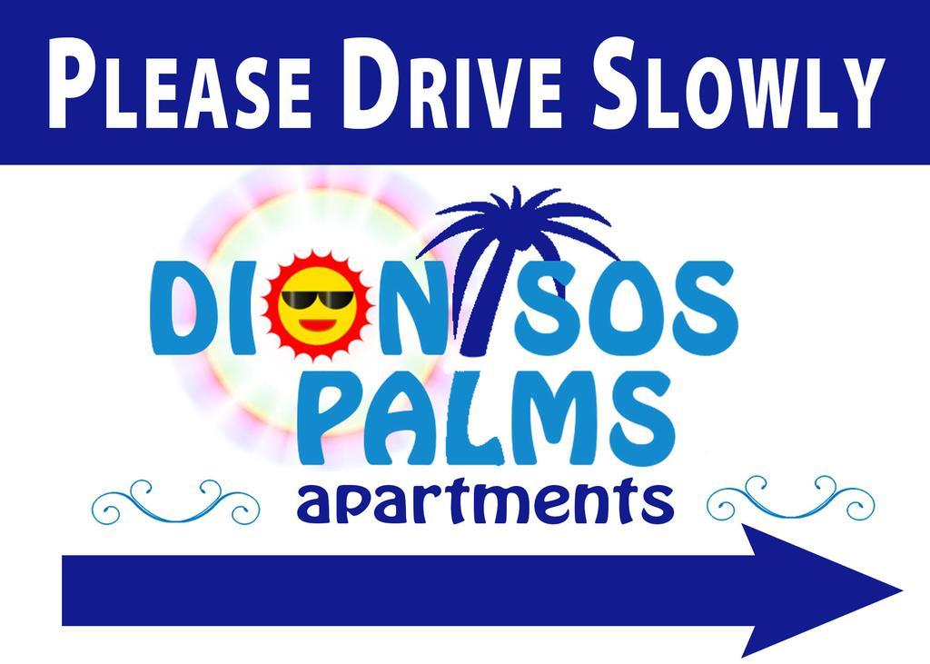 Dionisos Palms Apartments Paralia Dionysiou Esterno foto