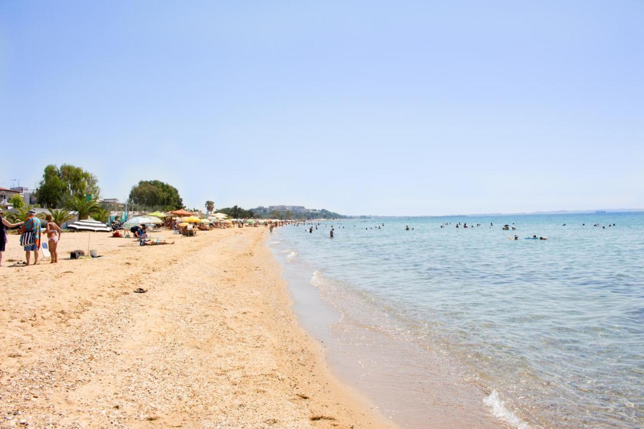 Dionisos Palms Apartments Paralia Dionysiou Esterno foto